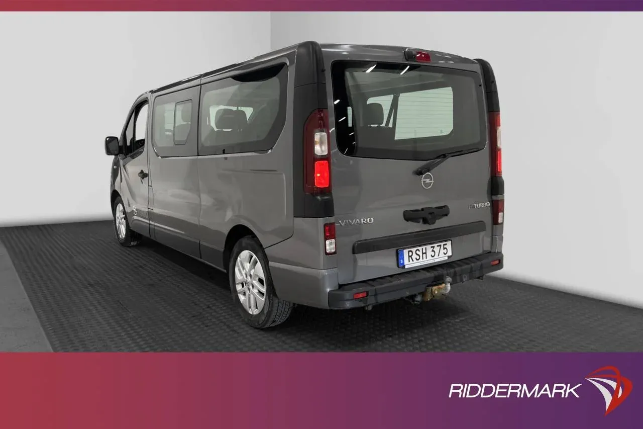 Opel Vivaro Lång 1.6dCi 125hk Värmare Dragkrok 9-Sits Image 2